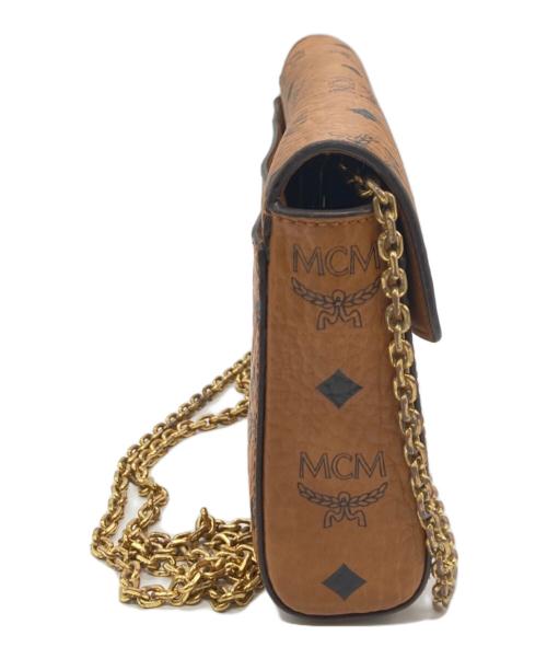 MCM（エムシーエム）MCM (エムシーエム) クロスボディーバッグ ブラウンの古着・服飾アイテム