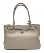 博濱野デンハマノ）の古着「ミーティアトートバッグ」｜グレー