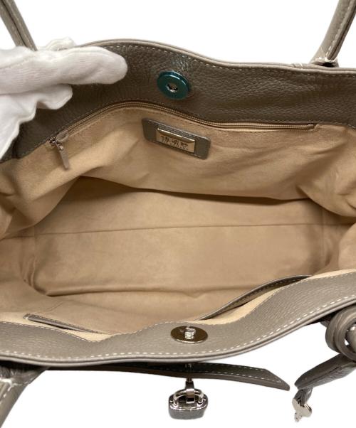 博濱野（デンハマノ）博濱野 (デンハマノ) ミーティアトートバッグ グレーの古着・服飾アイテム