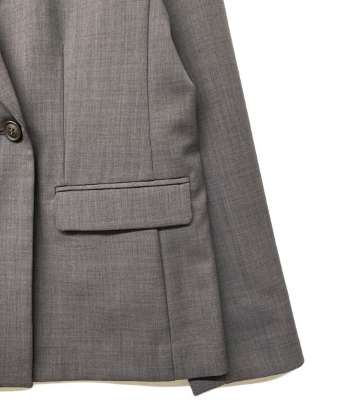 NATURAL BEAUTY BASIC（ナチュラルビューティーベーシック）NATURAL BEAUTY BASIC (ナチュラルビューティーベーシック) ダブルブレスブレストジャケット グレー サイズ:Mの古着・服飾アイテム