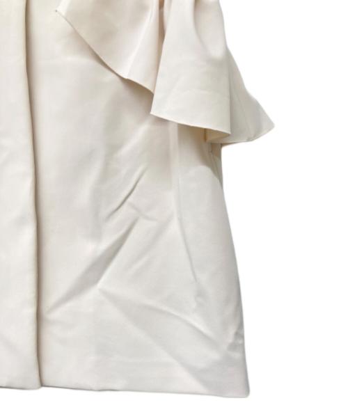 CELFORD（セルフォード）CELFORD (セルフォード) フリルジレ アイボリー サイズ:Fの古着・服飾アイテム