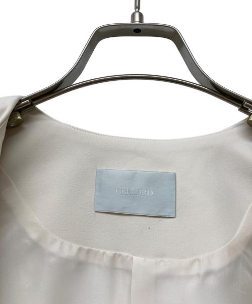 CELFORD（セルフォード）CELFORD (セルフォード) フリルジレ アイボリー サイズ:Fの古着・服飾アイテム