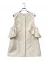 CELFORD（セルフォード）の古着「フリルジレ」｜アイボリー