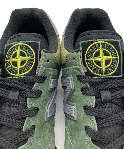 NEW BALANCE（ニューバランス）NEW BALANCE (ニューバランス) STONE ISLAND (ストーンアイランド) 574 Legacy ダークグリーン サイズ:US9の古着・服飾アイテム