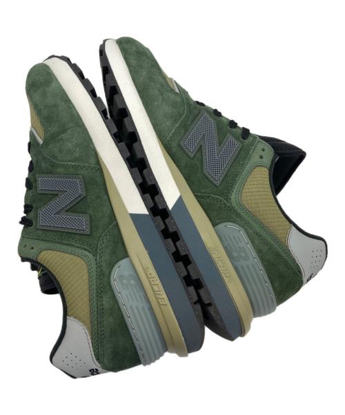 NEW BALANCE（ニューバランス）NEW BALANCE (ニューバランス) STONE ISLAND (ストーンアイランド) 574 Legacy ダークグリーン サイズ:US9の古着・服飾アイテム