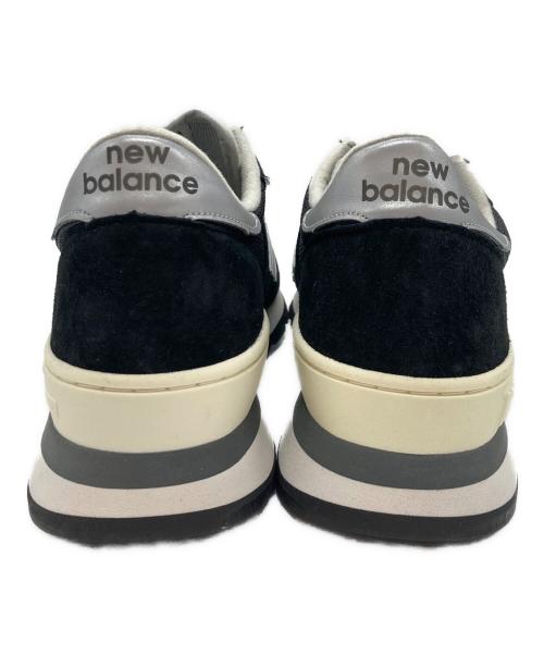 NEW BALANCE（ニューバランス）NEW BALANCE (ニューバランス) 990v1 ローカットスニーカー ブラック サイズ:US08の古着・服飾アイテム