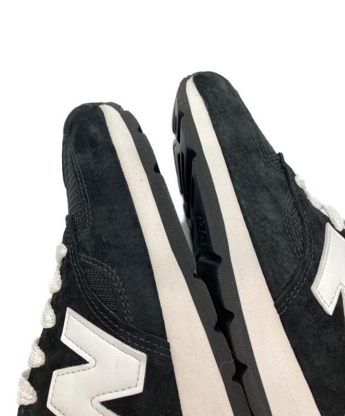 NEW BALANCE（ニューバランス）NEW BALANCE (ニューバランス) 990v1 ローカットスニーカー ブラック サイズ:US08の古着・服飾アイテム