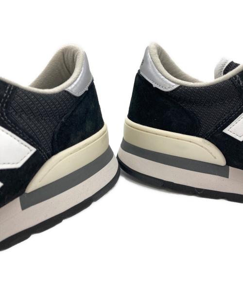 NEW BALANCE（ニューバランス）NEW BALANCE (ニューバランス) 990v1 ローカットスニーカー ブラック サイズ:US08の古着・服飾アイテム