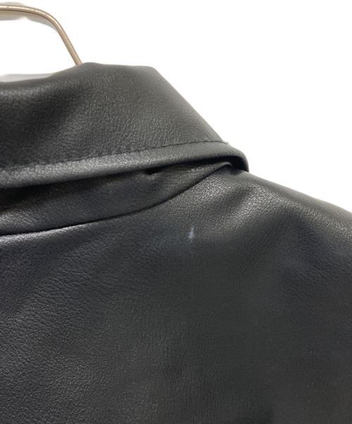 LEVI'S（リーバイス）LEVI'S (リーバイス) JAPAN LIMITED LEATHER TRUCKER JACKET ブラック サイズ:XLの古着・服飾アイテム