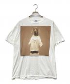 nobrandノーブランド）の古着「90s William Wegman VintageTシャツ」｜ホワイト