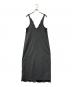 GANNI (ガニー) Drapey Suiting U-neck Midi Dress グレー サイズ:34：7000円