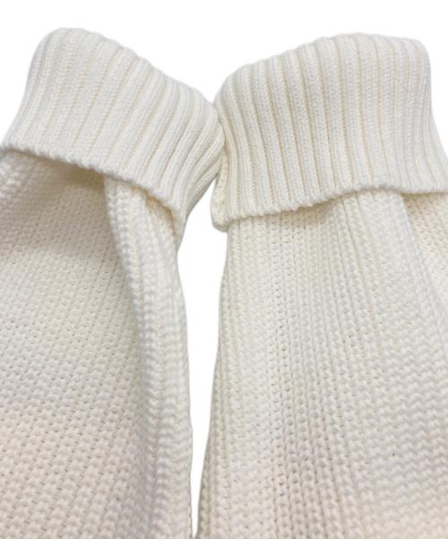 FRAMeWORK（フレームワーク）FRAMeWORK (フレームワーク) 畦Vネックカーディガン ホワイト サイズ:FREE 未使用品の古着・服飾アイテム