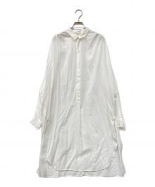 Plage（プラージュ）の古着「long gather shirt」｜ホワイト