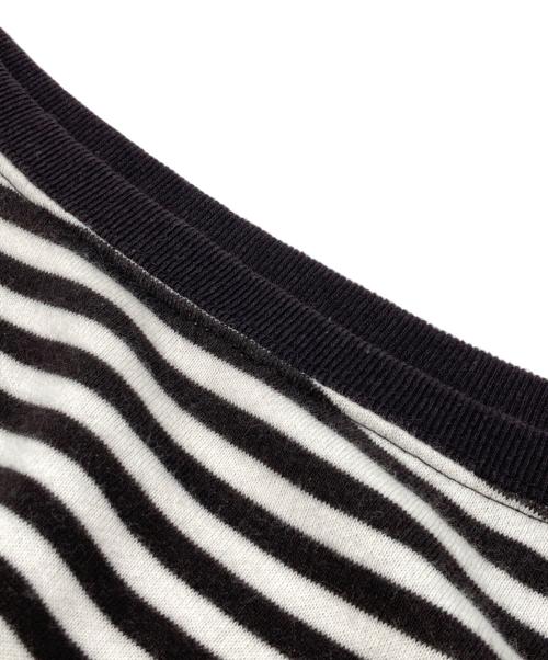 Spick and Span（スピック＆スパン）Spick and Span (スピック＆スパン) ヴィンテージ裏毛プルオーバー ホワイト×ブラック サイズ:Freeの古着・服飾アイテム
