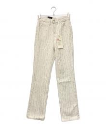 LEVI'S（リーバイス）の古着「70S HIGH STRAIGHT NATURAL AMBER FLOWER」｜ホワイト