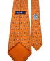 HERMES (エルメス) 馬柄ネクタイ オレンジ サイズ:-：7000円