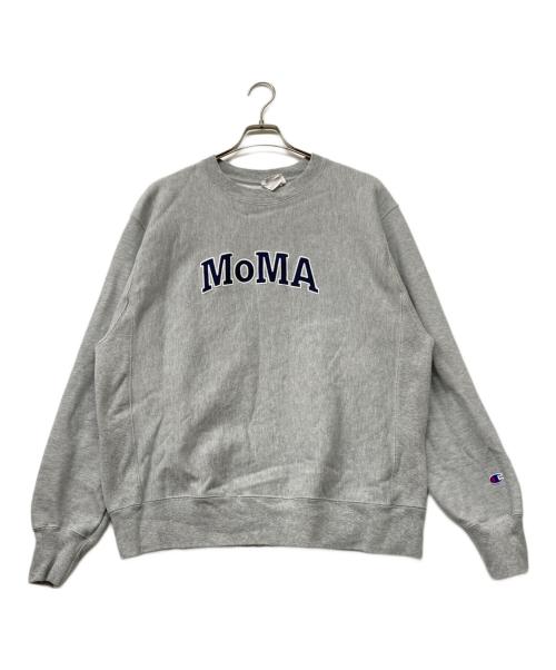 Champion（チャンピオン）Champion (チャンピオン) MoMA (モマ) Reverse Weave SWEAT グレー サイズ:2XLの古着・服飾アイテム