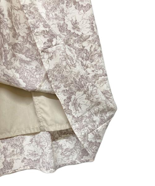 Snidel（スナイデル）Snidel (スナイデル) ラッフルカラーパイピングワンピース ピンクの古着・服飾アイテム