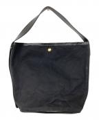 ENエン）の古着「綿帆布ショルダーバッグ」｜ブラック