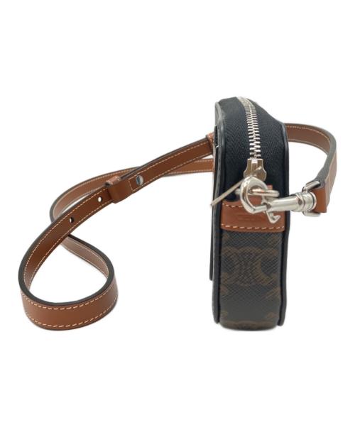 CELINE（セリーヌ）CELINE (セリーヌ) ホリゾンタルポーチ ブラウンの古着・服飾アイテム