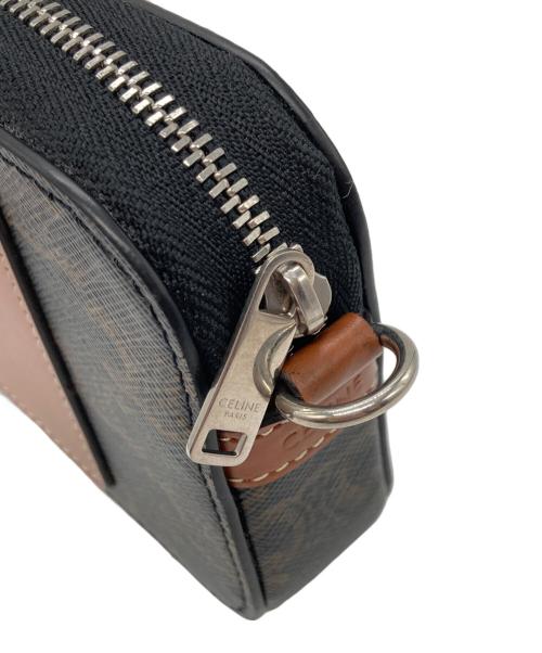 CELINE（セリーヌ）CELINE (セリーヌ) ホリゾンタルポーチ ブラウンの古着・服飾アイテム