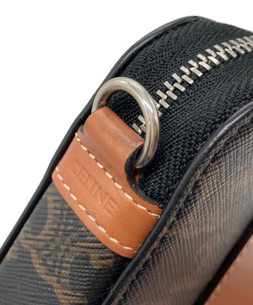 CELINE（セリーヌ）CELINE (セリーヌ) ホリゾンタルポーチ ブラウンの古着・服飾アイテム