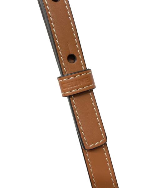 CELINE（セリーヌ）CELINE (セリーヌ) ホリゾンタルポーチ ブラウンの古着・服飾アイテム