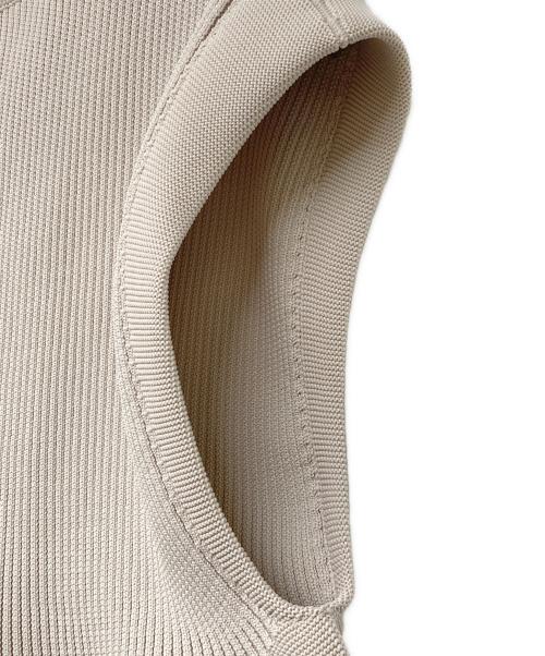 ORGUE（オルグ）ORGUE (オルグ) Vneck peplum knit(ブイネック ペプラム ニット) アイボリー サイズ:FREEの古着・服飾アイテム