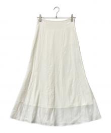 FRAY ID（フレイ アイディー）の古着「スパイラルラインマーメイドスカート」｜ホワイト