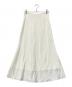 FRAY ID（フレイ アイディー）の古着「スパイラルラインマーメイドスカート」｜ホワイト