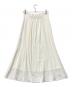 FRAY ID (フレイ アイディー) スパイラルラインマーメイドスカート ホワイト サイズ:1：11000円