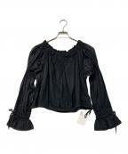 MARNOマーノ）の古着「Maria blouse」｜ブラック
