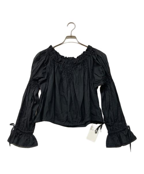 MARNO（マーノ）MARNO (マーノ) Maria blouse ブラック サイズ:Free 未使用品の古着・服飾アイテム