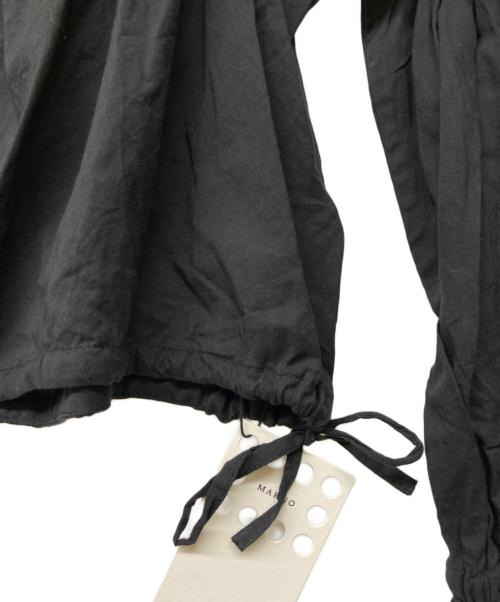 MARNO（マーノ）MARNO (マーノ) Maria blouse ブラック サイズ:Free 未使用品の古着・服飾アイテム