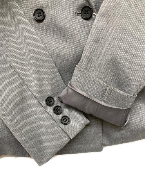 L'AUBE BLANC（ローブ ブラン）L'AUBE BLANC (ローブブラン) Waist Shape Tailored Jacket グレー サイズ:Fの古着・服飾アイテム