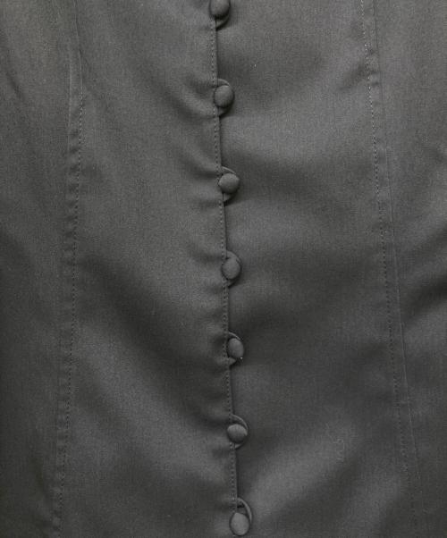 EZUMI（エズミ）EZUMi (エズミ) ハートネックブラウス ブラック サイズ:Fの古着・服飾アイテム