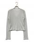ENEU (エヌー) glitter frill cardigan シルバー サイズ:F：5000円