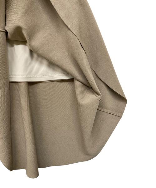 anuans（アニュアンス）anuans (アニュアンス) ウエストリブクロップドニットセットアップ ブラウン サイズ:Sの古着・服飾アイテム