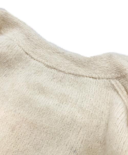 Noble（ノーブル）Noble (ノーブル) アルパカ混シャギーショートカーデ ホワイト サイズ:不明の古着・服飾アイテム