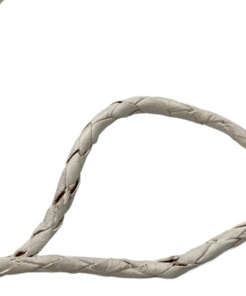 MUVEIL（ミュベール）MUVEIL (ミュベール) 刺繍カゴバッグ ベージュの古着・服飾アイテム