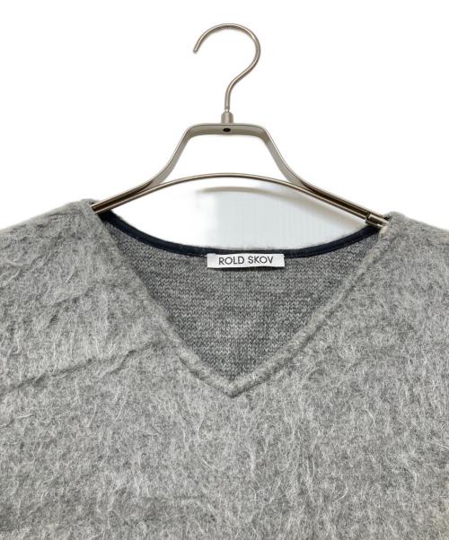 ROLD SKOV（ロードスコフ）ROLD SKOV (ロードスコフ) 23AW ニットベスト グレー サイズ:Sの古着・服飾アイテム