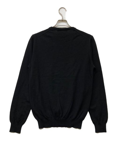 GUCCI（グッチ）GUCCI (グッチ) エンブレムニット ブラック サイズ:Mの古着・服飾アイテム