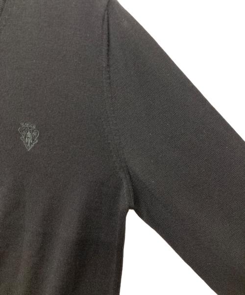 GUCCI（グッチ）GUCCI (グッチ) エンブレムニット ブラック サイズ:Mの古着・服飾アイテム