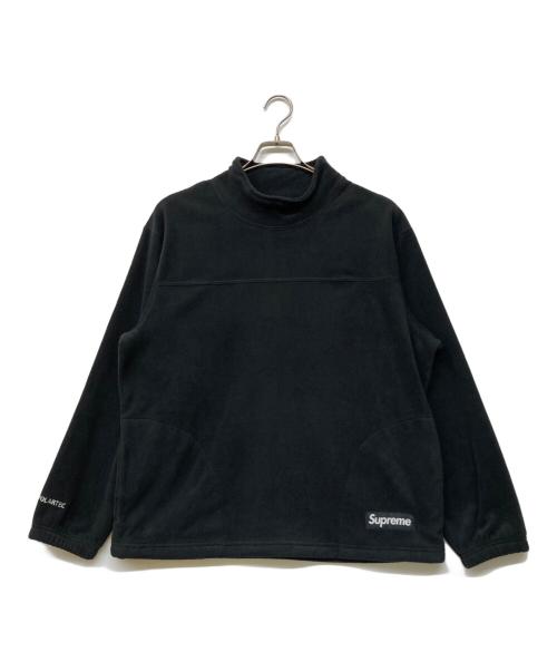 SUPREME（シュプリーム）Supreme (シュプリーム) 22AW polartec Mock Neck Pullover ブラック サイズ:Mの古着・服飾アイテム