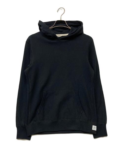 REIGNING CHAMP（レイニングチャンプ）REIGNING CHAMP (レイニングチャンプ) PULLOVER HOODIE ブラック サイズ:Sの古着・服飾アイテム