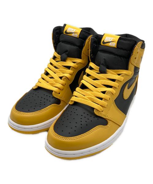 NIKE（ナイキ）NIKE (ナイキ) AIR JORDAN 1 RETRO HIGH OG POLLEN ブラック×イエロー サイズ:US10の古着・服飾アイテム