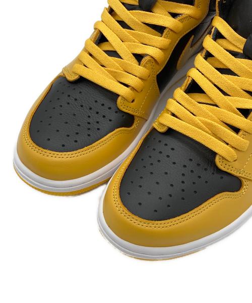 NIKE（ナイキ）NIKE (ナイキ) AIR JORDAN 1 RETRO HIGH OG POLLEN ブラック×イエロー サイズ:US10の古着・服飾アイテム