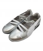 PUMAプーマ）の古着「SPEEDCAT BALLET」｜シルバー