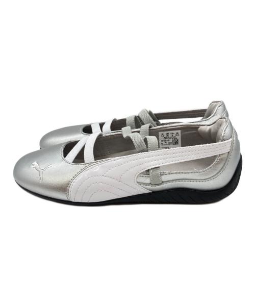 PUMA（プーマ）PUMA (プーマ) SPEEDCAT BALLET シルバー サイズ:22.5の古着・服飾アイテム