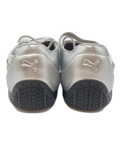 PUMA（プーマ）PUMA (プーマ) SPEEDCAT BALLET シルバー サイズ:22.5の古着・服飾アイテム